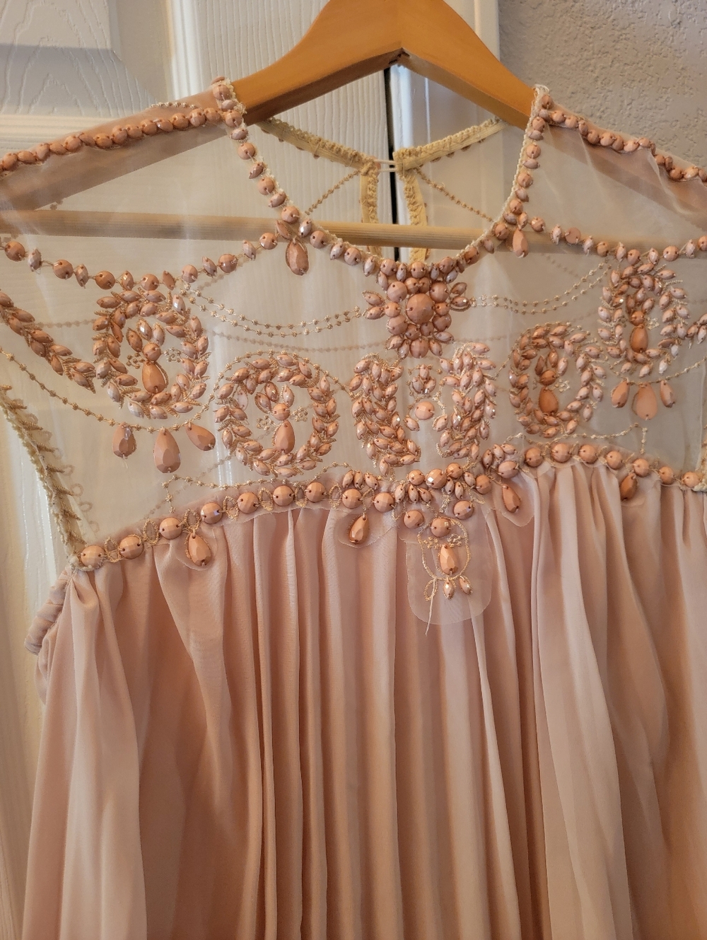 Chicwish Baby Doll Dress Fairy Beaded Mini Dress - Picture 6 of 6